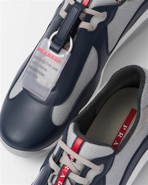 prada americas cup sneakers strap|Prada america's cup original sneakers.